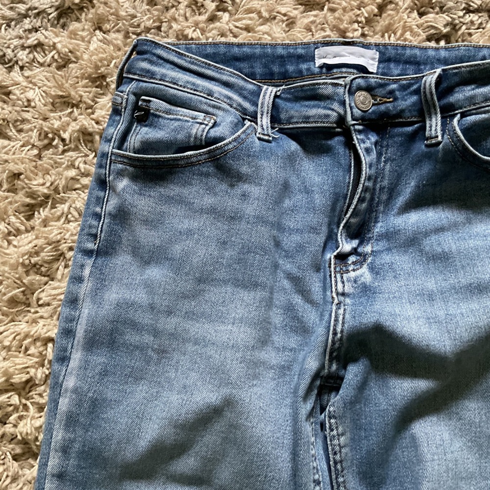 Kancan Essentials Womens Flare Jeans Medium Wash High Rise KC35001D-S 11/29 - Picture 5 of 12